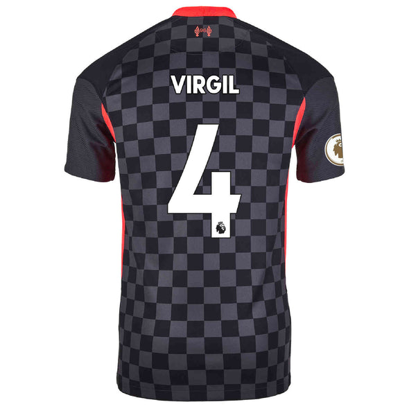 Nike Virgil van Dijk 2020-21 Liverpool Third Jersey - MENS