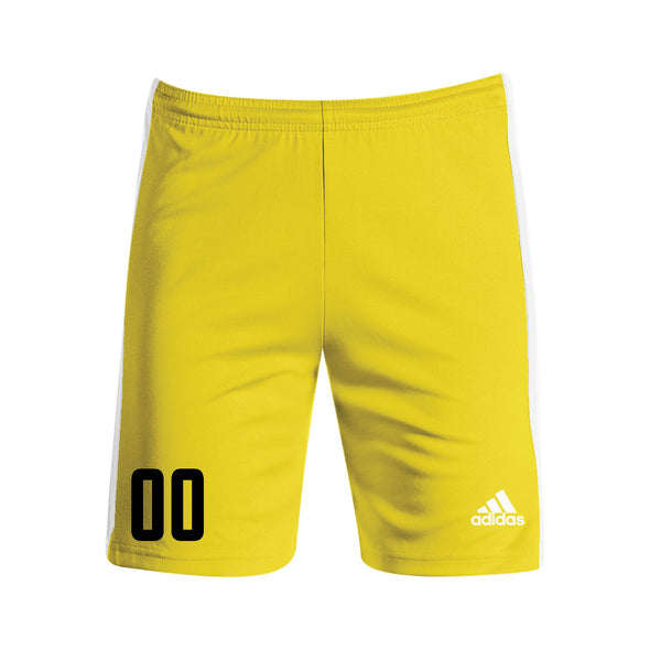 Ironbound SC adidas Squadra 21 Goalkeeper Shorts Yellow