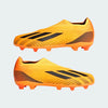 adidas X Speedportal+ FG Junior Firm Ground Soccer Cleats - Solar Gold / Core Black / Team Solar Orange