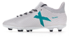 Adidas Youth X 17.3 FG Soccer Cleat - White/EnergyBlue/Black