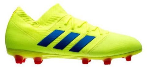 adidas Nemeziz Junior Firm Ground Soccer Cleat Yellow/Red