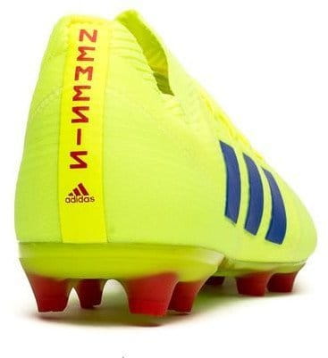 adidas Nemeziz Junior Firm Ground Soccer Cleat Yellow/Red