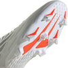 adidas X Speedflow .3 Firm Ground Soccer Cleats - CloudWhite/IronMetallic/SolarRed