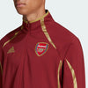 adidas 21-22 Arsenal FC Teamgeist Woven Jacket - Noble Maroon