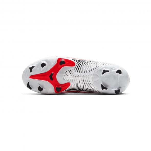 Nike Jr. Mercurial Vapor 13 Academy FG - White/LaserCrimson/Black