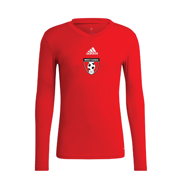 West Essex adidas Base Compression Tee Red