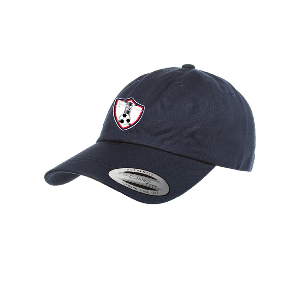 Ironbound FAN Yupoong Cotton Twill Dad Cap Navy