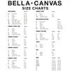 NJ Blaze (Club Name) Bella + Canvas Long Sleeve Triblend T-Shirt Heather Black