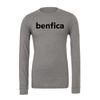 Benfica AZ (Club Name) Bella + Canvas Long Sleeve Triblend T-Shirt Grey