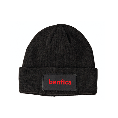 Benfica AZ Big Accessories Patch Beanie Black