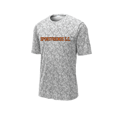 Sportfriends SC Camo DriFit Tee White