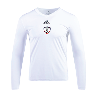 Ironbound Coaches adidas Base Compression Tee White