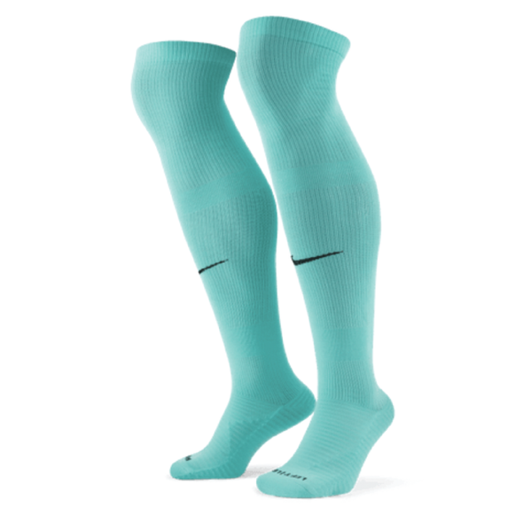 Quick Touch FC Nike Match Fit Goalkeeper Sock Hyper Turquoise