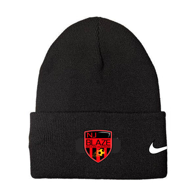 NJ Blaze Nike Knit Cuff Beanie - Black