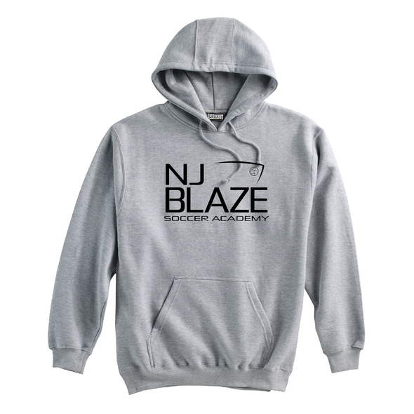 NJ Blaze (Club Name) Pennant Super 10 Hoodie Grey