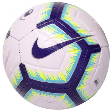 Nike 2021-22 Premier League Strike Soccer Ball - White/Volt