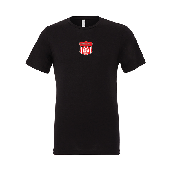 Boynton United (Patch) Bella + Canvas Short Sleeve Triblend T-Shirt Solid Black
