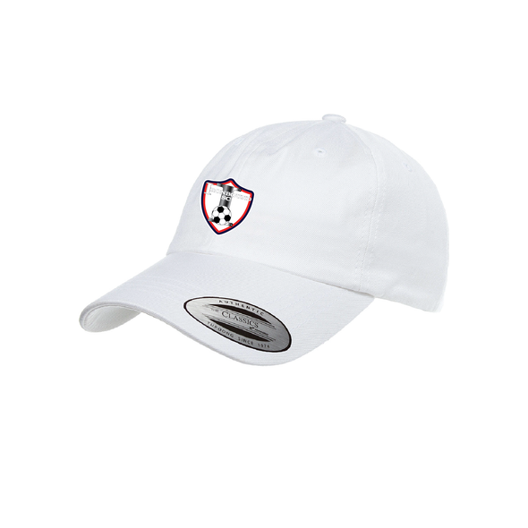Ironbound FAN Yupoong Cotton Twill Dad Cap White