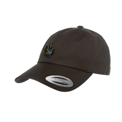 BSM Yupoong Cotton Twill Dad Cap Black