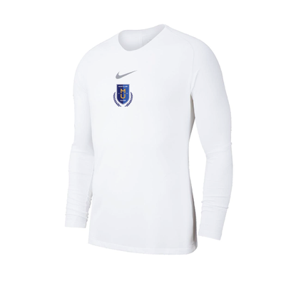 Montclair United Match Fit Nike Park LS First Layer Compression White