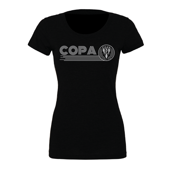 FC Copa (Club Name) Bella + Canvas Short Sleeve Triblend T-Shirt Solid Black