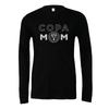 FC Copa (Copa Mom) Bella + Canvas Long Sleeve Triblend T-Shirt Heather Black