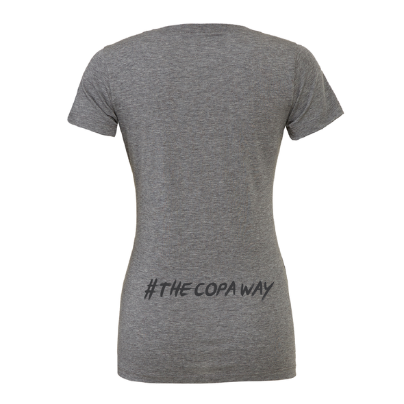 FC Copa (Logo) Bella + Canvas Short Sleeve Triblend T-Shirt Grey