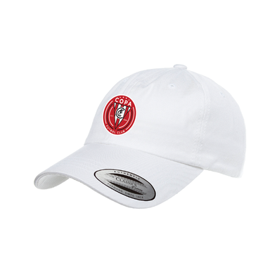 FC Copa Yupoong Cotton Twill Dad Cap White