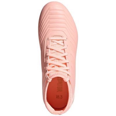 Adidas Predator 18.3 Youth Firm Ground Soccer Cleats - Pink/Black ...