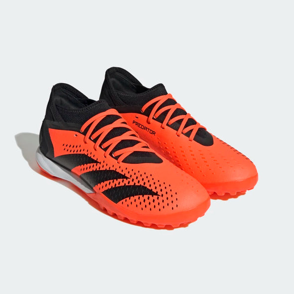 adidas Predator Accuracy.3 TF Turf Soccer Cleats - Team Solar Orange / Core Black / Core Black