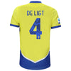 adidas Matthijs de Ligt 2021-22 Juventus AUTHENTIC Third Jersey - MENS