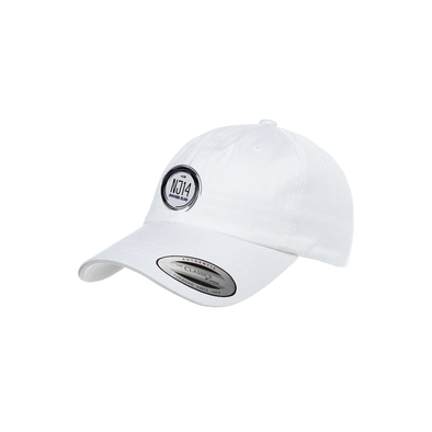 NJ14 FAN Yupoong Cotton Twill Dad Cap White