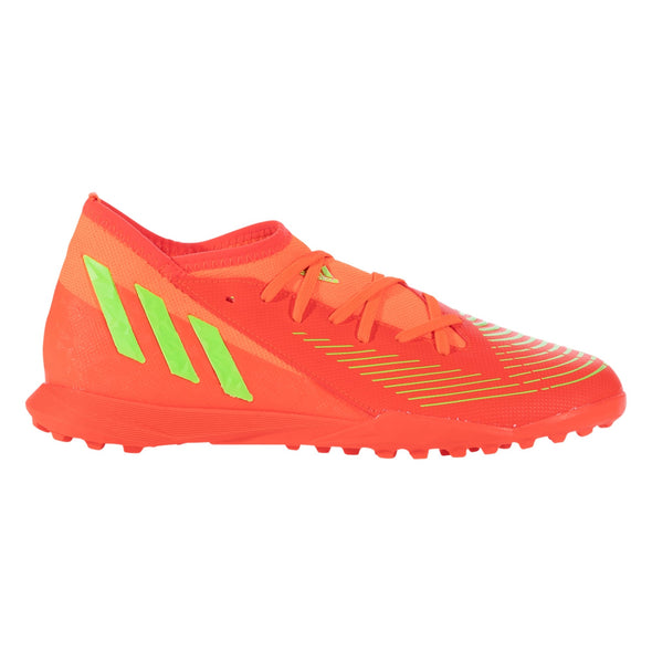 adidas Predator Edge.3 TF Junior Artificial Turf Soccer Shoe - Solar Red/Solar Green/Core Black