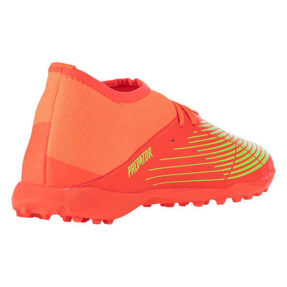 adidas Predator Edge.3 TF Junior Artificial Turf Soccer Shoe - Solar Red/Solar Green/Core Black