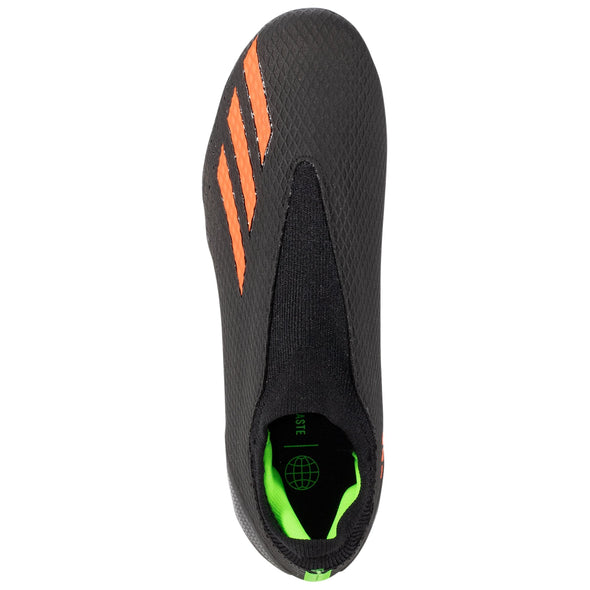 adidas X Speedportal.3 Laceless FG Firm Ground Soccer Cleat - Core Black/Solar Red/Solar Green