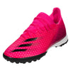 adidas X Ghosted.3 Turf Shoes - Shock Pink / Core Black / Screaming Orange