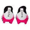 adidas Copa Sense .3 Firm Ground Cleats- White/White/Shock Pink