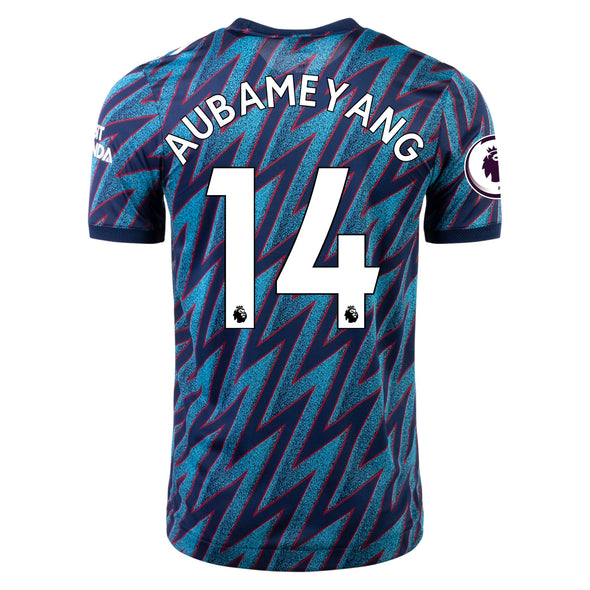 adidas Pierre-Emerick Aubameyang 2021-22 Arsenal AUTHENTIC 3rd Jersey - MENS