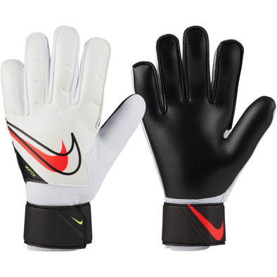 Nike Match Goalkeeper Gloves -White/Black/Crimson