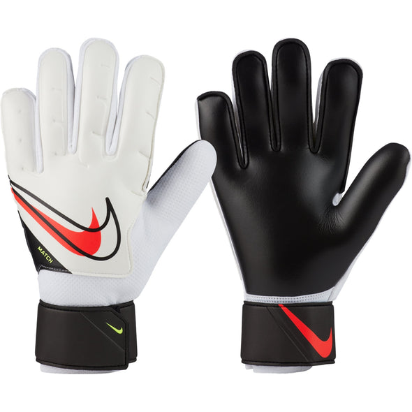Nike Match Goalkeeper Gloves -White/Black/Crimson