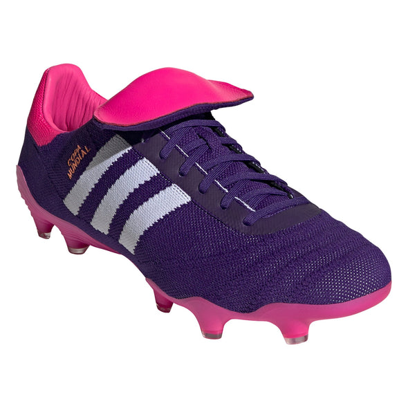 adidas Copa Mundial 21 Firm Groud Cleats - Collegiate Purple / Cloud White / Shock Pink