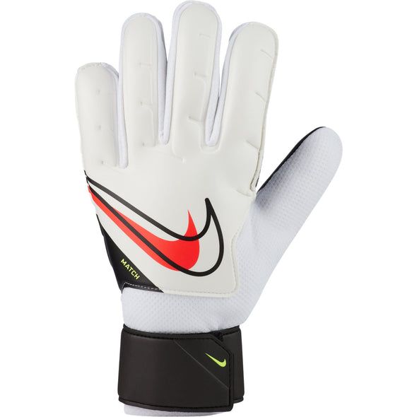 Nike Match Goalkeeper Gloves -White/Black/Crimson