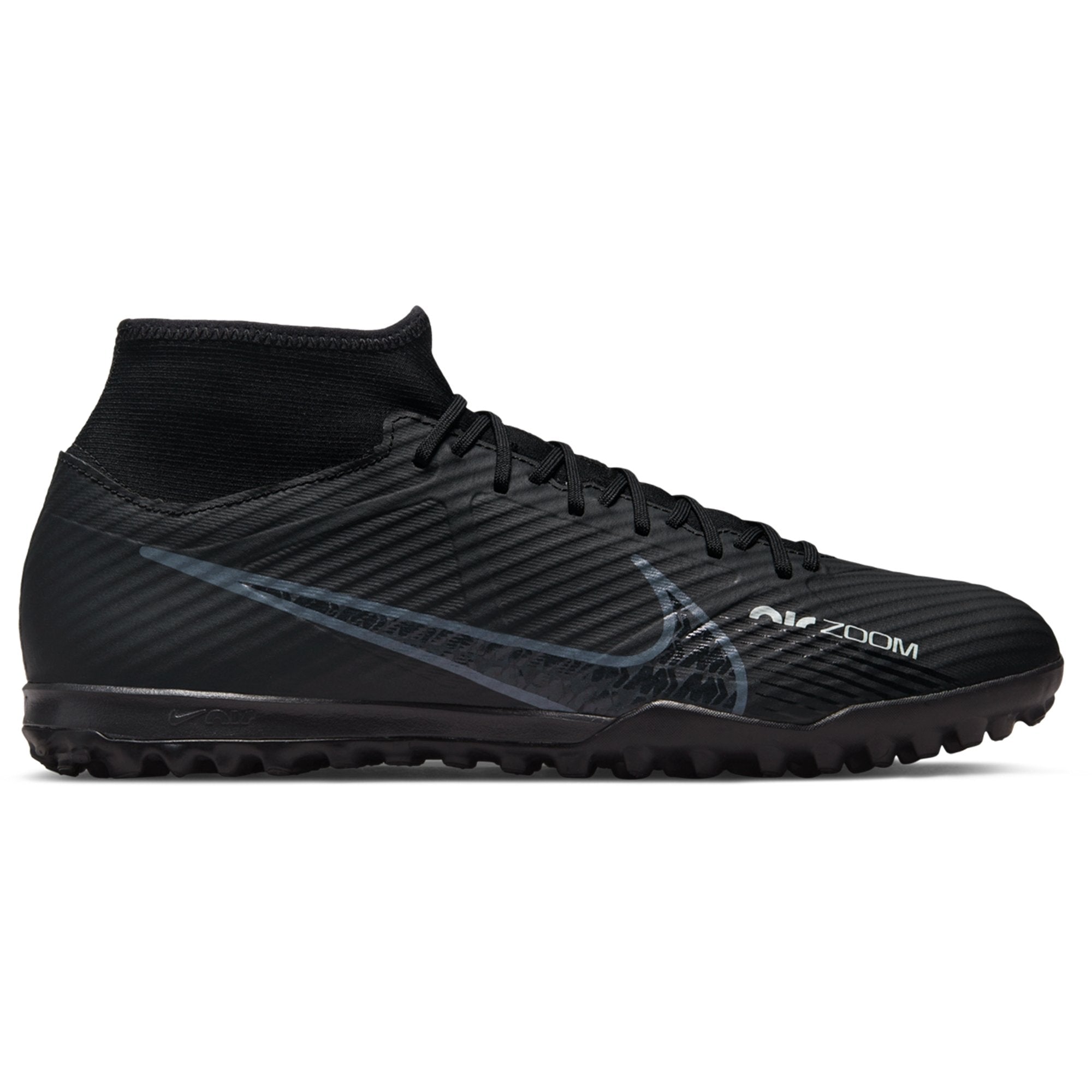 Nike Zoom Mercurial Superfly 9 Academy Turf Shoes - Black/Grey/SummitWhite/Volt DJ5629-001 – Zone USA