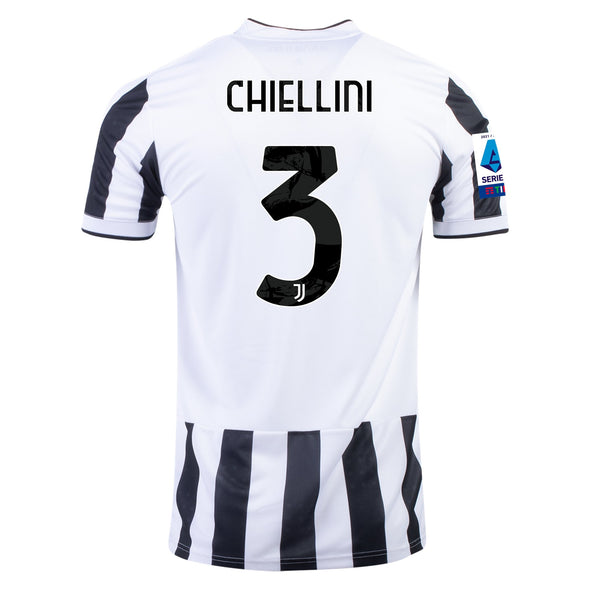 adidas Giorgio Chiellini 2021-22 Juventus Replica Home Jersey - MENS