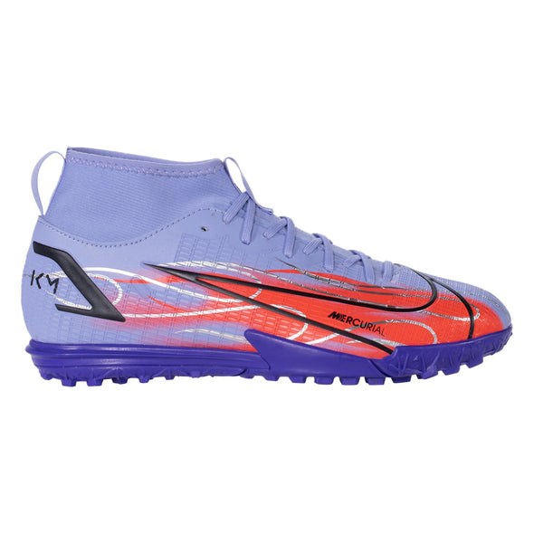 Nike Junior Mercurial Superfly 8 Academy Mbappe TF Artificial Turf Soccer Shoe - KM Flames