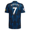 adidas Cristiano Ronaldo 2021-22 Manchester United Replica Third Jersey - ADULT