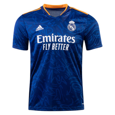 adidas 2021-22 Real Madrid Replica Away Jersey - YOUTH