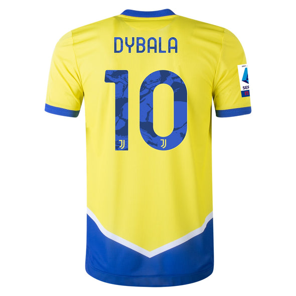adidas Paulo Dybala 2021-22 Juventus AUTHENTIC Third Jersey - MENS
