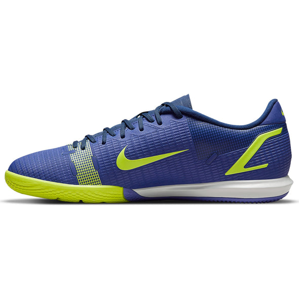 Nike Mercurial Vapor 14 Academy IC Indoor Soccer Shoe - Lapis/Volt/Blue Void