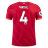 Nike Virgil 2021-22 Liverpool AUTHENTIC Home Jersey - MENS